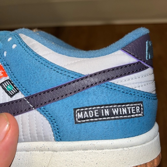 Nike | Shoes | Nike Dunk Low Se Toasty Rift Blue Gs Sample | Poshmark